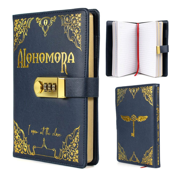 Notebook Alohomora con serratura
