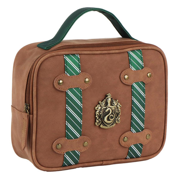 Beauty case Serpeverde con stemma in metallo