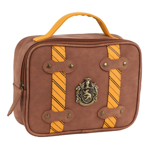 Beauty case Tassorosso con stemma in metallo