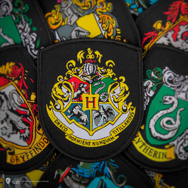 Set di 5 toppe delle Case di Hogwarts