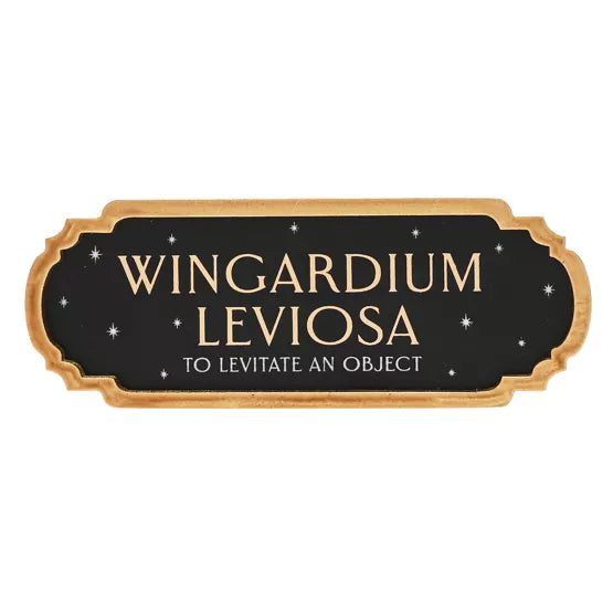 Targa decorativa "Wingardium Leviosa"