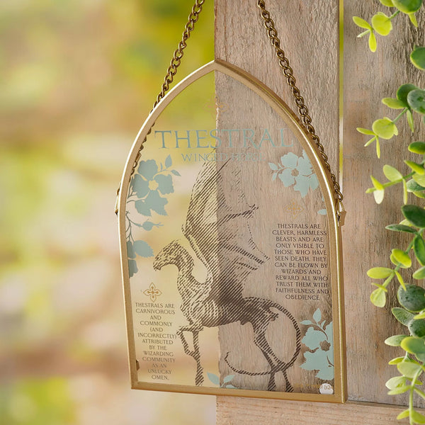 Targa decorativa in vetro Thestral