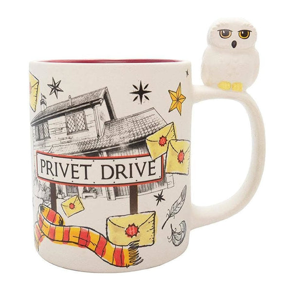 Tazza Privet Drive con Edvige 3D