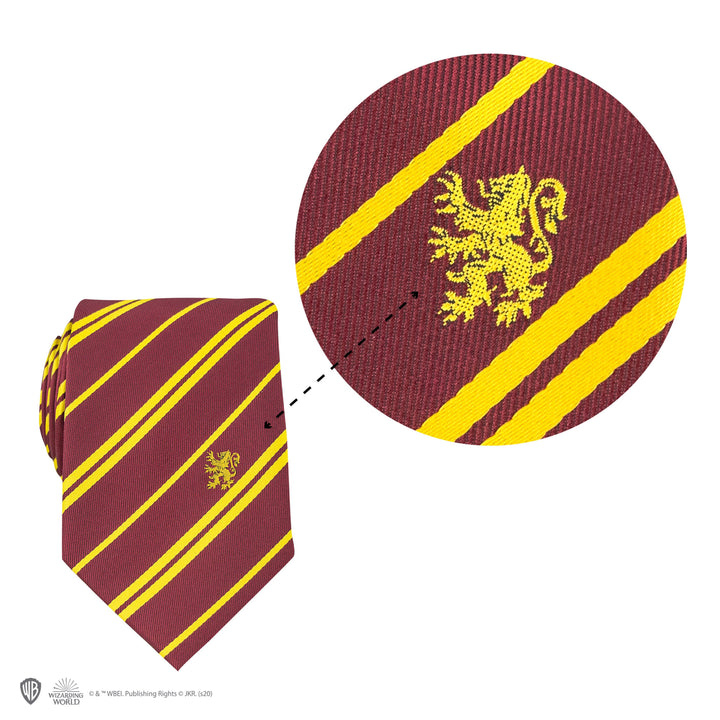 Cravatta Harry Potter Griffondoro - Rappresenta la Tua Casa con Stile