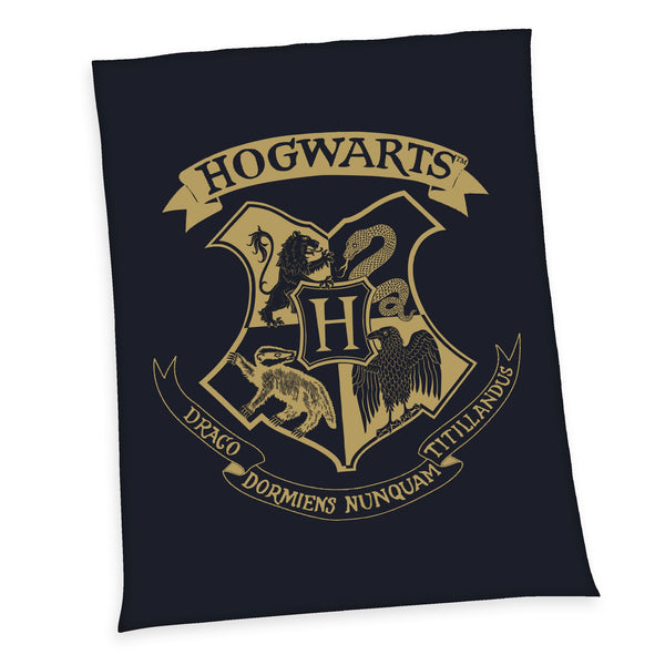 Maxi coperta con stemma di Hogwarts