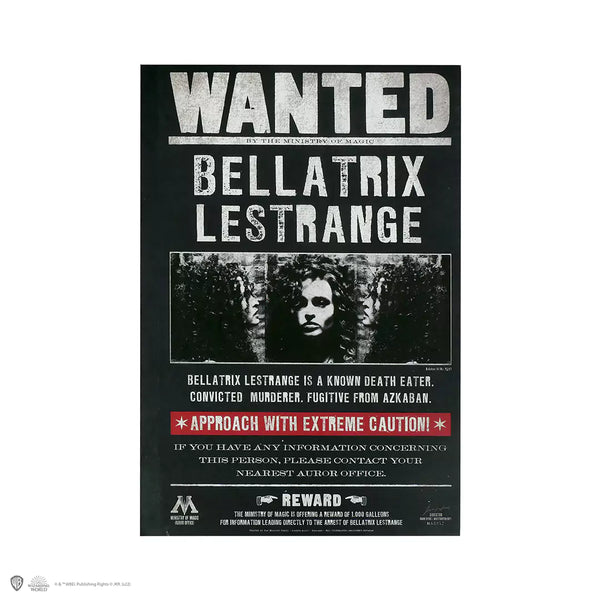 Notebook Wanted Bellatrix Lestrange