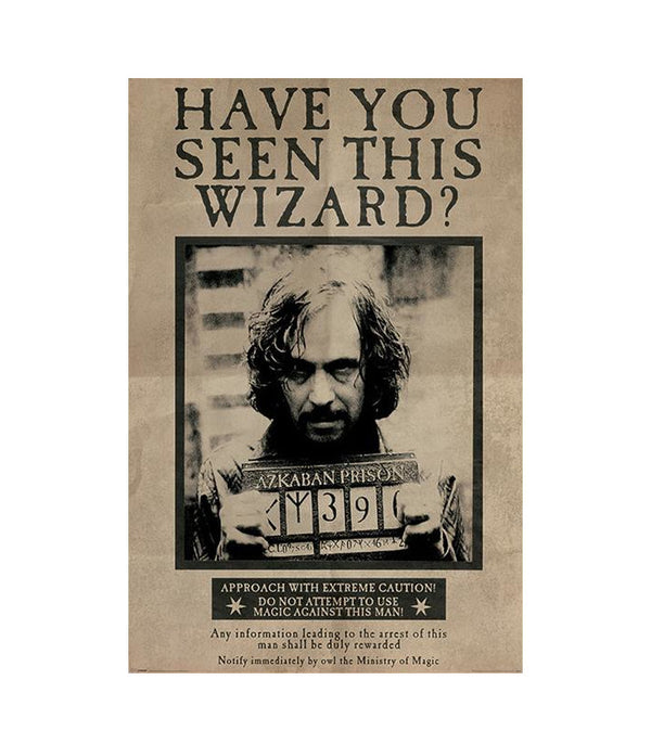 Poster Wanted Sirius Black