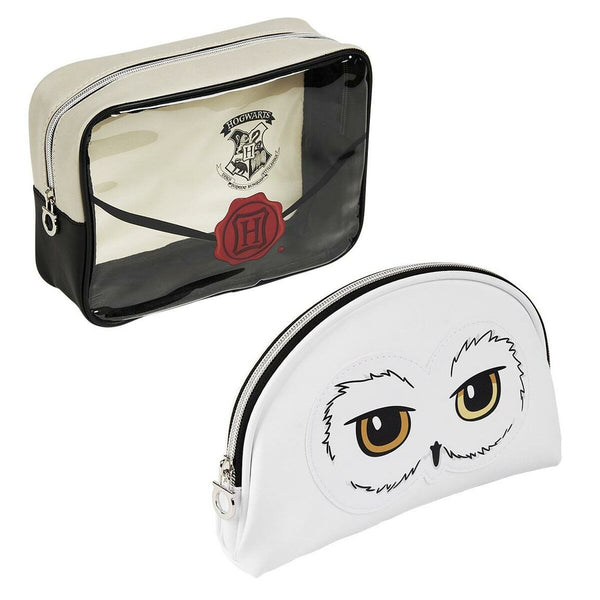 Set 2 beauty case Lettera di Hogwarts ed Edvige