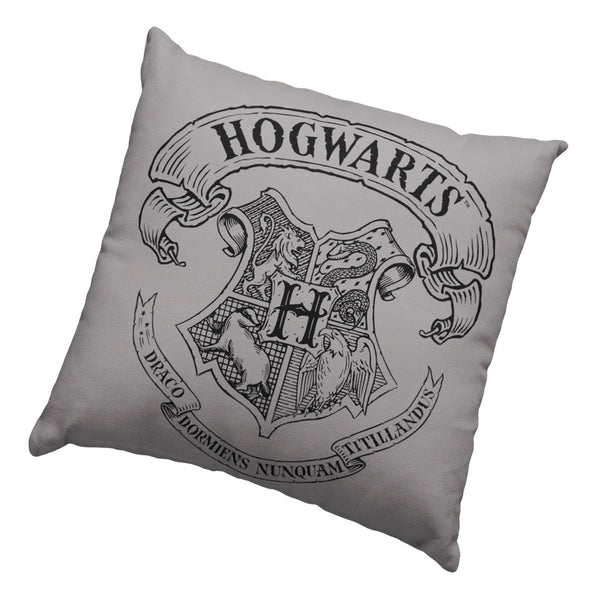 Cuscino con stemma di Hogwarts